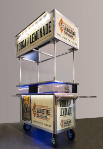 mobile bar cart graphics design