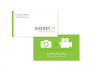 SHERRY M Business Card