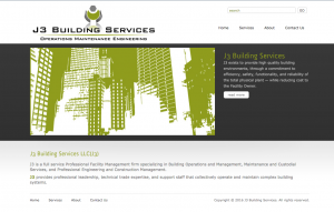 J3 Building Services Wordpress website